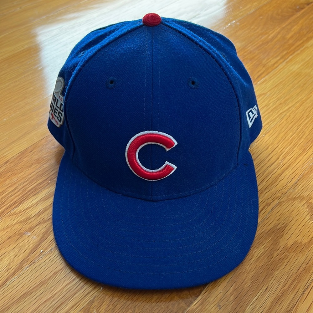 Chicago Cubs 2016 World Series New Era 59 Fifty Low Profile Hat
